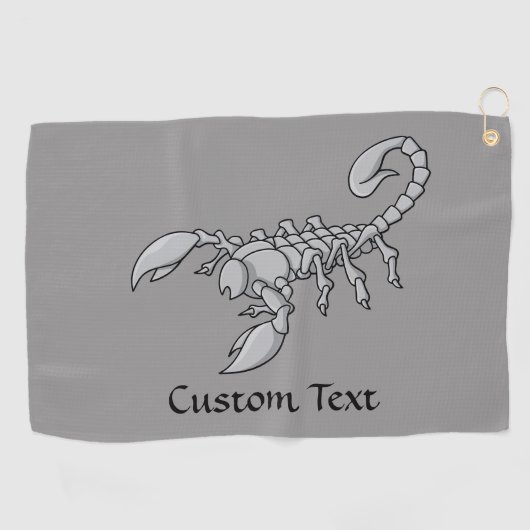 Scorpion Icon Golf Towel Golfhanddoek (Horizontaal)