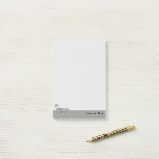 Scorpion Icon Post-it Notes (Op bureau)