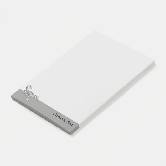 Scorpion Icon Post-it Notes (Schuin)