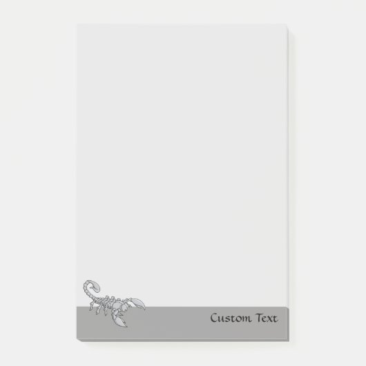 Scorpion Icon Post-it Notes (Voorkant)