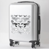 Scorpion Icon Sticker Set (Koffer)