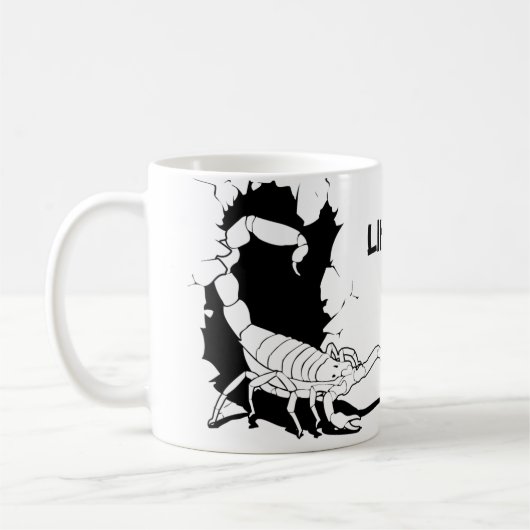 Scorpion Mok/kopje koffie Mok (Links)