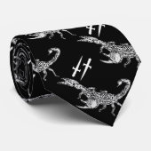 Scorpion Necktie Stropdas (Opgerold)