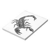 Scorpion Notitieblok (Linkerzijde)