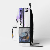 SCORPION OF THE COSMIC ARCANE BEDRUKTE RUGZAK (Rechts)