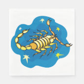 Scorpion Paper Napkins Servet (Voorkant)