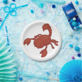 Scorpion Papieren Bordje (Feest)