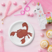 Scorpion Papieren Bordje (Feest)