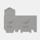 Scorpion-pictogram Bedankdoosjes (Uitgevouwen)