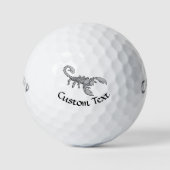 Scorpion-pictogram Golfballen (Voorkant)