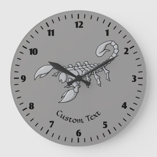 Scorpion-pictogram Grote Klok (Voorkant)