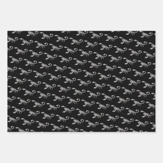 Scorpion-pictogram Inpakpapier Vel (Voorkant 2)