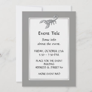 Scorpion-pictogram Kaart