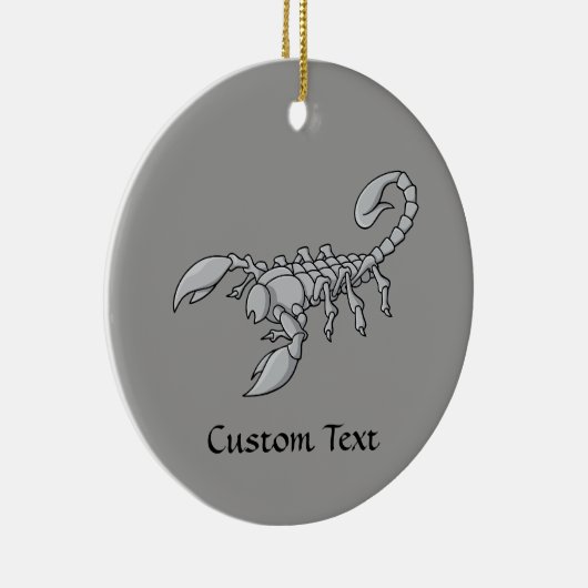 Scorpion-pictogram Keramisch Ornament (Rechts)