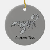 Scorpion-pictogram Keramisch Ornament (Voorkant)