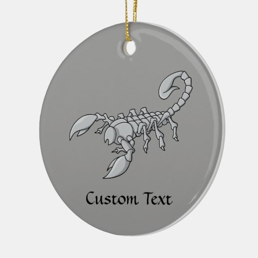 Scorpion-pictogram Keramisch Ornament (Links)