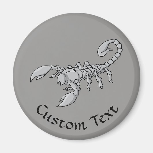 Scorpion-pictogram Magneet (Voorkant)