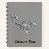 Scorpion-pictogram Notitieboek (Voorkant)