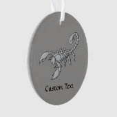 Scorpion-pictogram Ornament (voorkant)