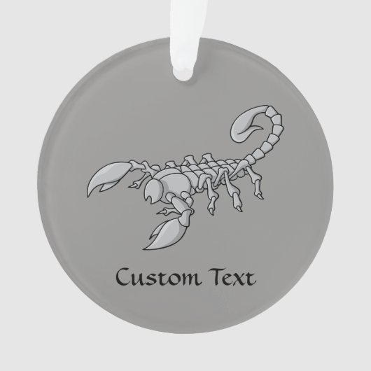 Scorpion-pictogram Ornament (voorkant)