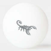 Scorpion-pictogram Pingpongbal (Voorkant)