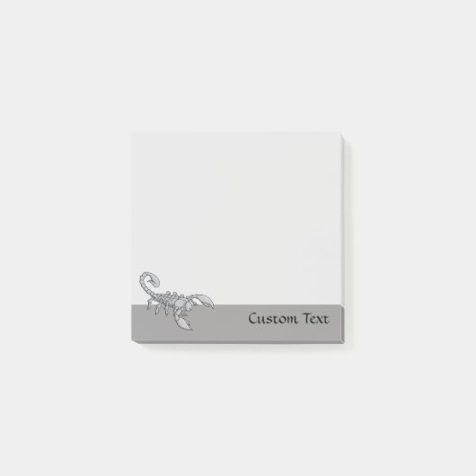 Scorpion-pictogram Post-it® Notes (Voorkant)