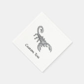 Scorpion-pictogram Servet (Hoek)