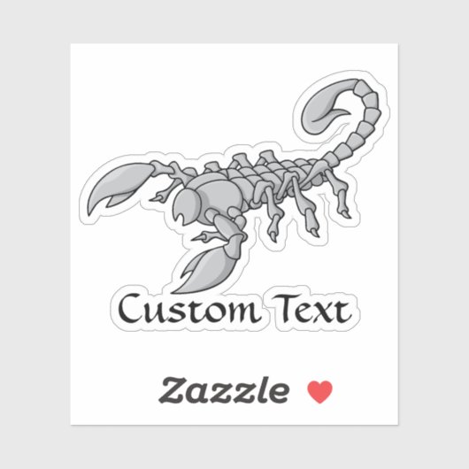 Scorpion-pictogram Sticker (Vel)