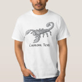Scorpion-pictogram T-shirt (Voorkant)