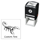 Scorpion-pictogram Zelfinktende Stempel (In situ)