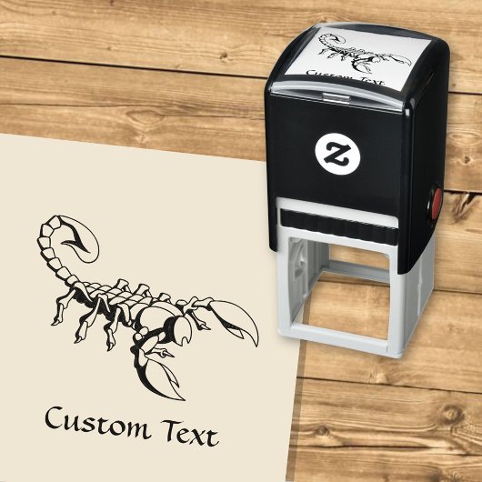 Scorpion-pictogram Zelfinktende Stempel