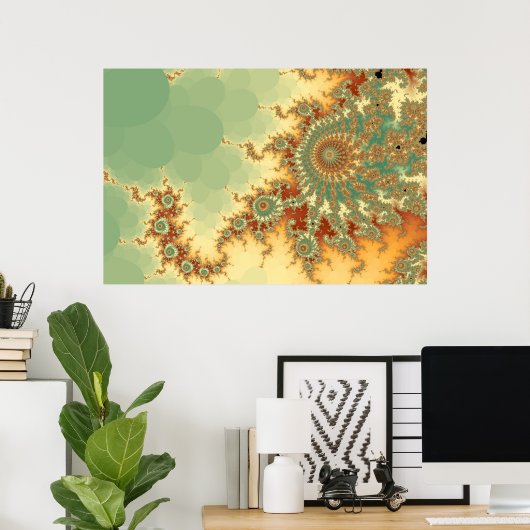 Scorpion-Poster Poster (Thuiskantoor)