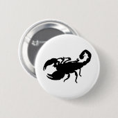 Scorpion Ronde Button 5,7 Cm (Voorkant /achterkant)