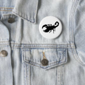 Scorpion Ronde Button 5,7 Cm (In situ)