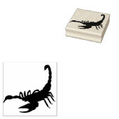 Scorpion Rubberstempel (Gestempeld)