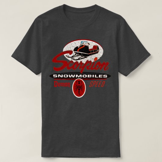 Scorpion sneeuwscooters Nederland T-shirt (Design voorkant)