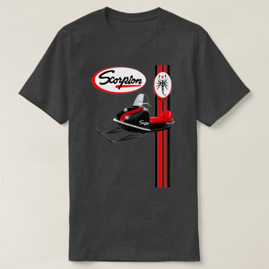 Scorpion  Snowmobies T-shirt (Design voorkant)
