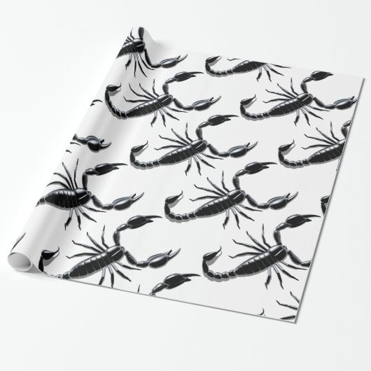 Scorpion Sting Cadeaupapier (Uitgerold)