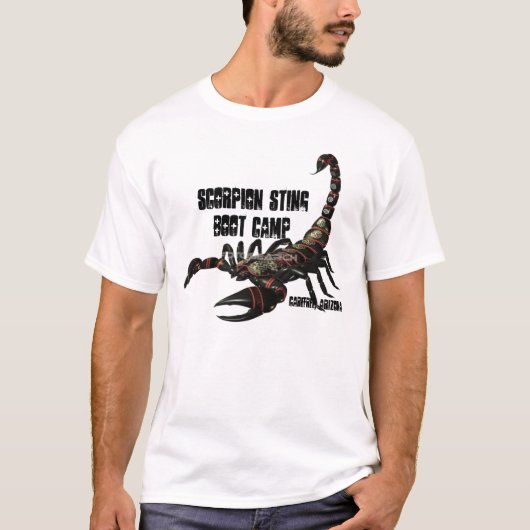 SCORPION STOPKAMP, voorzorgen, ... T-shirt (Voorkant)
