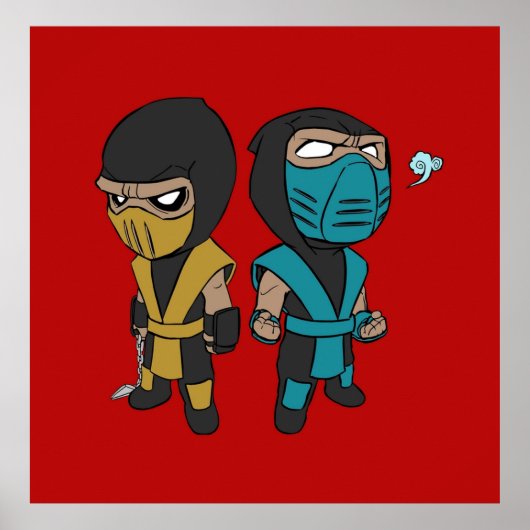 Scorpion SubZero Poster (Voorkant)
