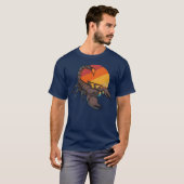 Scorpion Sunset 70s 80s friend T-shirt (Voorkant volledig)