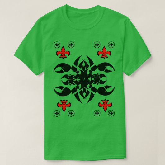 Scorpion Tattoo Design T-shirt (Design voorkant)
