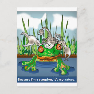 Scorpion & the Frog Briefkaart