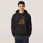Scorpion  Xmas Holiday Santa Scorpion Christmas Tr Hoodie (Voorkant volledig)