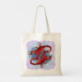 Scorpion Yin Yang boodschappentassen Tote Bag (Achterkant)