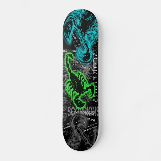 SCORPION'S STING PERSOONLIJK SKATEBOARD (Voorkant)