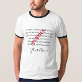 Scorpios trekken en sterrenbeeld t-shirt (Voorkant)