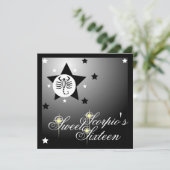 Scorpio's Zodiacal Fortune Sweet Sixteen-Customize Kaart (Staand voorkant)