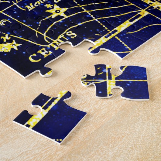 Scorpius Constellation. Legpuzzel (Zijkant)