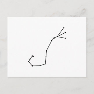 Scorpius Zodiac-Briefkaart Briefkaart